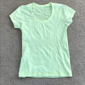 Lululemon short sleeve run swiftly bright yellow